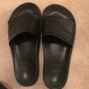 Alexander Wang X H&M black slides